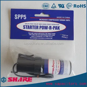 solid state hard start SPP5 SPP6 capacitor