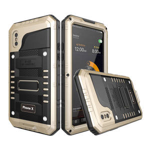 360 <span class=keywords><strong>Anti</strong></span> caída a prueba de nieve impermeable vida aluminio metal <span class=keywords><strong>funda</strong></span> de teléfono <span class=keywords><strong>celular</strong></span> <span class=keywords><strong>para</strong></span> iPhone XS XR 11 12 13 14 15 pro Max <span class=keywords><strong>funda</strong></span> a prueba de <span class=keywords><strong>agua</strong></span> - Product Image 2