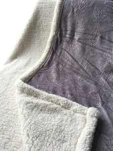 Hot Sale Custom Twin Size Bedding Sherpa <strong>Throw</strong> <strong>Blanket</strong> Navy <strong>Blue</strong> Flannel Fleece <strong>Blanket</strong> - Product Image 5