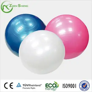 Zhensheng logotipo personalizado pelota de yoga gimnasio pelota de ejercicio equipo de fitness gimnasio ejercicio accesorio pelota de pilates