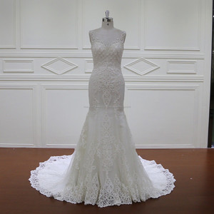 XF1106 photos de dernières créations de robes de <span class=keywords><strong>mariage</strong></span> robe de haute qualité robe de <span class=keywords><strong>mariage</strong></span> avec perlée lourde dentelle - Product Image 1