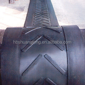 Sabuk Konveyor Karet Bertulang Pola Chevron Lebar 800mm untuk Pengangkutan Sudut Miring - Product Image 5