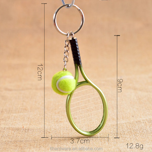 Bóng Tennis Keychain, Vợt Tennis Và Bóng Keychain, Vòng Chìa Khóa Vợt Tennis - Product Image 2