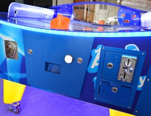 Machine de jeu d'arcade intérieure à monnayeur pour la rentabilité, avec table de hockey sur air à monnayeur, jeu de loterie à gagner et jeu de pousser la balle - Product Image 4