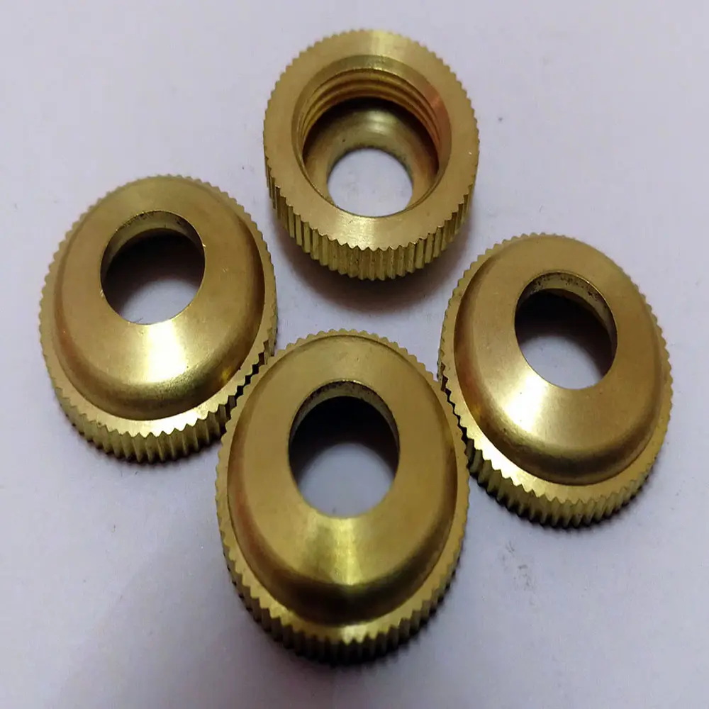 custom brass mateal machining industrial ring parts