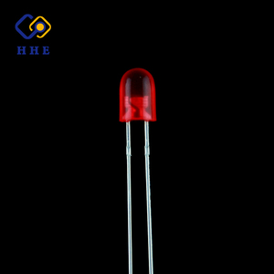 5mm rouge diffuse ovale LED diode pour <span class=keywords><strong>l</strong></span>'affichage ou signe - Product Image 2