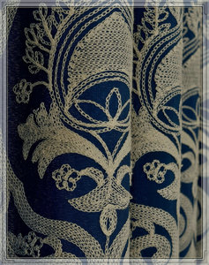 <span class=keywords><strong>Lin</strong></span> en <span class=keywords><strong>coton</strong></span> broderie rideaux chambre - Product Image 6