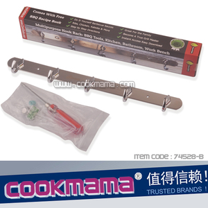 Dụng Cụ Cắm Trại BBQ Thiết Kế Mới Xiên Xiên Nướng Thịt Bằng Thép Không Gỉ - Product Image 6
