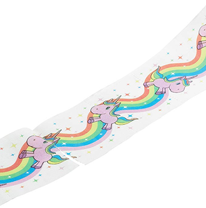 Papier toilette ZEADEER Licorne et Arc-en-ciel, 1 rouleau avec 200 feuilles, 3 plis - Product Image 2