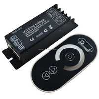 Gradateur tactile RF LED 25A 300W Gradateur synchronisé LED pour bande lumineuse LED DC12-24V
