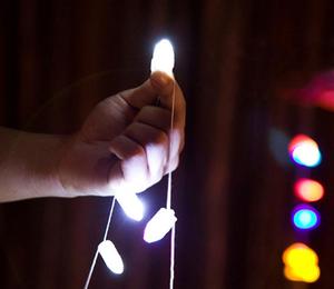 ไฟ LED สีขาวสำหรับลูกโป่ง งานแต่งงาน งานเลี้ยงฉลอง ไฟ LED สำหรับตกแต่งลูกโป่ง โคมไฟ LED สำหรับลูกโป่ง โคมกระดาษ - Product Image 6