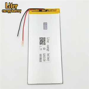 Venta wholesale ultra thin 3282150 batteries 6000 mAh lipo battery 3,7 V rechargeable lithium ion polymer - Product Image 2