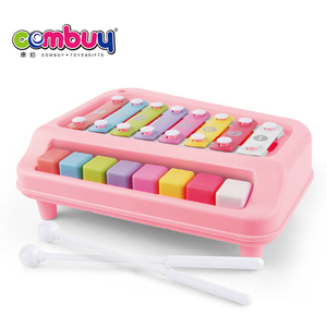 <span class=keywords><strong>Xylophone</strong></span> <span class=keywords><strong>électronique</strong></span> en plastique 2 en 1, 8 clés, jouet de piano pour bébé, <span class=keywords><strong>xylophone</strong></span> <span class=keywords><strong>électronique</strong></span> pour enfants - Product Image 3