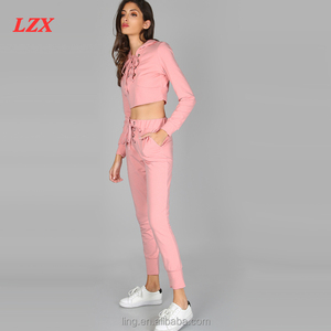 Mayor de La Manera Rosada de Cultivos <span class=keywords><strong>Ojal</strong></span> <span class=keywords><strong>Con</strong></span> <span class=keywords><strong>Capucha</strong></span> Para Mujeres - Product Image 1