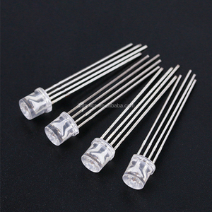 JSTRONIC <span class=keywords><strong>LED</strong></span> RGB a 4 Pin DIP 5mm con Parte Superiore <span class=keywords><strong>Piatta</strong></span>, Anodo Comune o Catodo, <span class=keywords><strong>Lampadina</strong></span> - Product Image 4