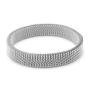 Bracciale Elastico in Maglia di Acciaio Inossidabile Fatto a Mano Vendita all'Ingrosso - Product Image 4