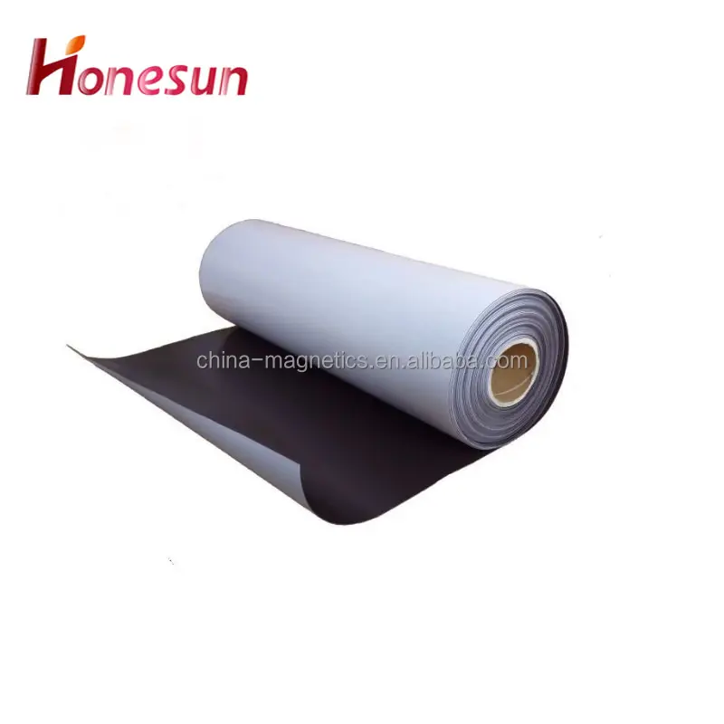 customized pvc fridge magnetic vinyl sheets rolls strips flexible rubber magnet