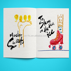 Impression meilleure vente haute qualité coloré enlish et français livre pour enfants - Product Image 3