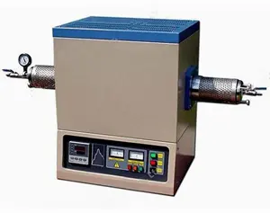 1500C laboratory tube furnace with two temperature zones