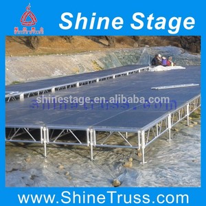 Largement utilisé acrylique/contreplaqué montage étape plate-forme ensemble <span class=keywords><strong>complet</strong></span> stade personnalisé - Product Image 3