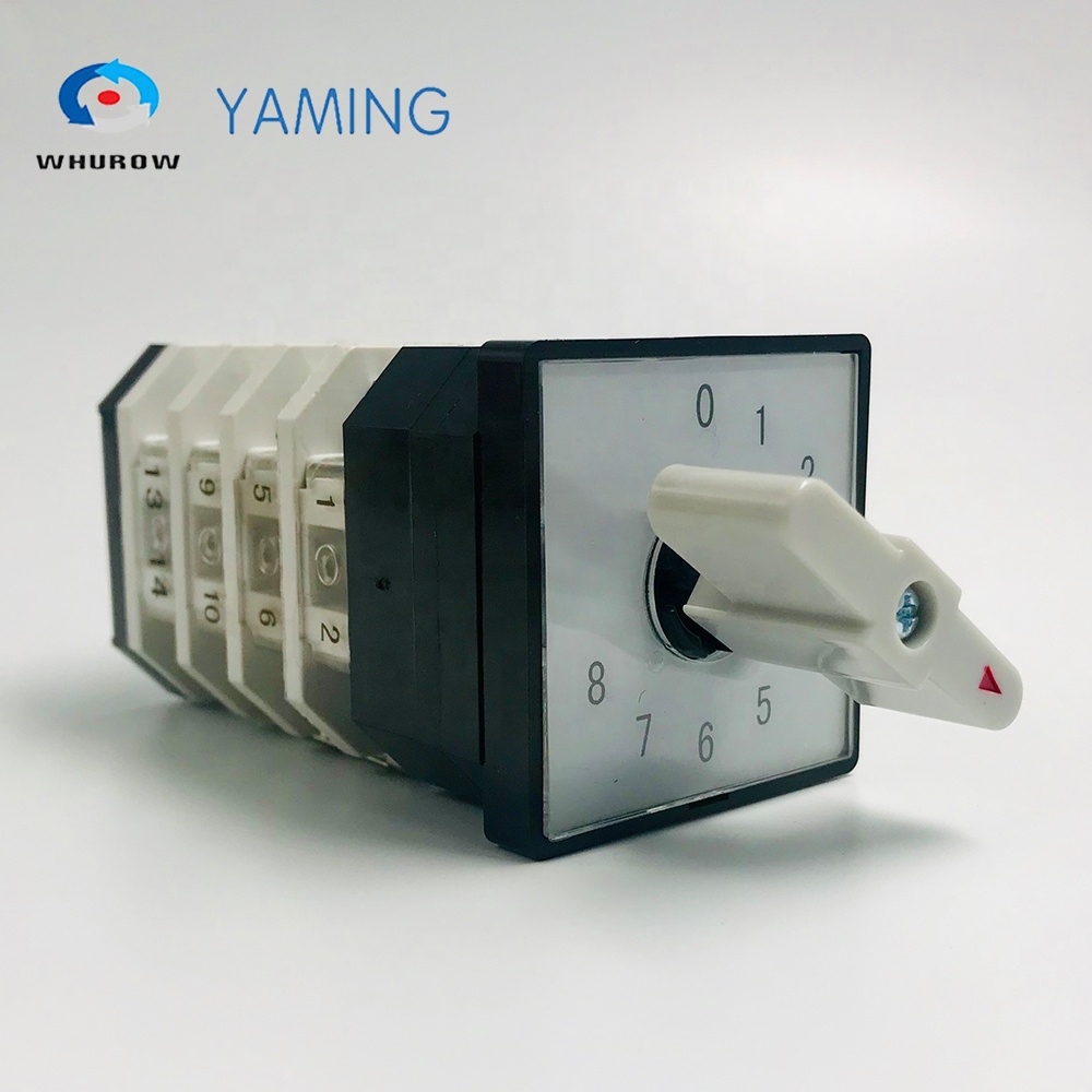 Переключатель LW12-16/4 поворотный Универсальный кулачковые выключатели 16A 4 полюса 8 позиции interruptores с винтами терминал