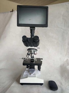 <span class=keywords><strong>Microscope</strong></span> biologique numérique certifié CE Z110-THD101 <span class=keywords><strong>avec</strong></span> écran LCD USB et tête trinoculaire - Product Image 2
