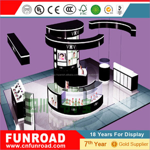 Kiosk cosmético <span class=keywords><strong>elegante</strong></span> con <span class=keywords><strong>vitrina</strong></span> y mostrador para centro comercial de fabricante China - Product Image 1