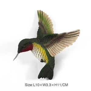Resina verde pájaro 3D Animal nevera imán animal figura - Product Image 2