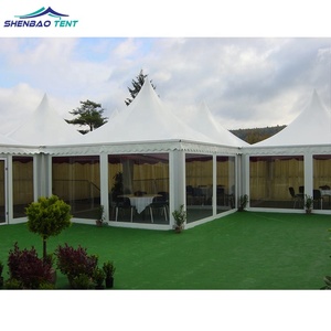 3X3M 5X5M 6X6M Có Thể Tháo Rời PVC Ngoài Trời Tán Chùa Lều Rõ Ràng Marquee Lều Từ Nhà Máy Trung Quốc - Product Image 6