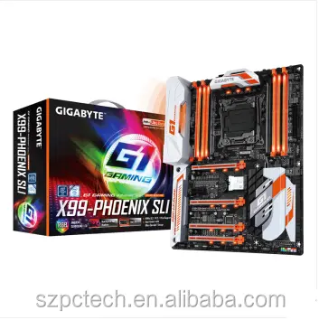 New gốc Gigabyte GA-X99-Phoenix SLI DIMM LGA2011 ATX board