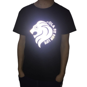 Camisa personalizada con Logo impreso, plancha reflectante <span class=keywords><strong>en</strong></span> transferencia de calor, etiqueta de vinilo para camisetas - Product Image 1