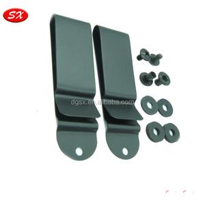 custom metal stamping part for Visor Replacement Metal Clip Spring Belt Holster Sheath Clips