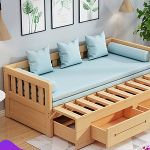 <strong>Folding</strong> <strong>Sofa</strong> <strong>Bed</strong> Push-Pull Small Family Multifunctional 1.5M Modern <strong>Sofa</strong> <strong>Bed</strong> - Product Image 6