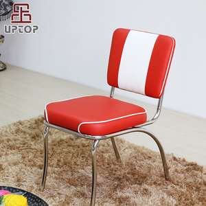1950s Retro American Restaurant <strong>Diner</strong> Dinning <strong>Table</strong> and Chairs Dining <strong>Set</strong> - Product Image 3