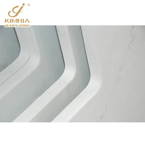 Mới Nhất Nhân Tạo Thạch Anh Đá Resin Acrylic Bếp <span class=keywords><strong>Worktop</strong></span> Bán Buôn Thạch Anh Worktops - Product Image 4