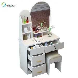 Tocador de Maquillaje para Dormitorio Pequeño Estilo Chino - Product Image 1