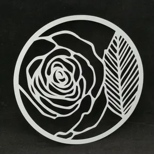 玫瑰花艺术绘画模板，塑料绘图模板