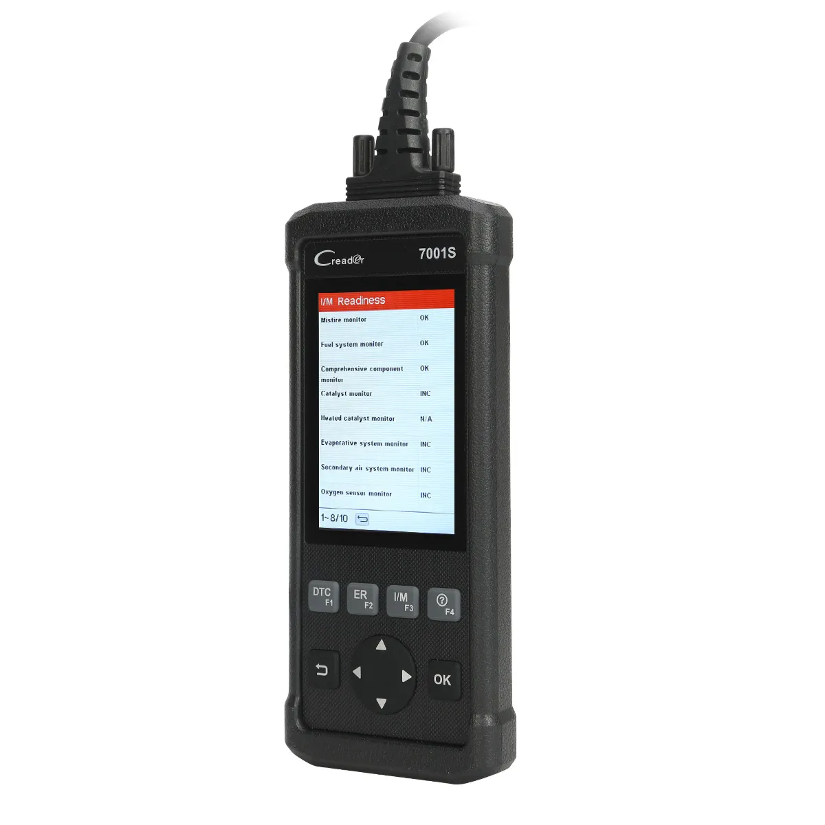 Launch X431 OBDII Creader 7001 초 와 EPB/Oil Reset 풀 OBD2 functions ABS/SRS