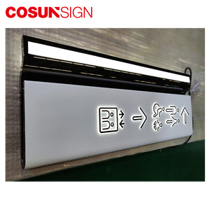 COSUN LED beleuchtete Toilette Toiletten schild - Product Image 2