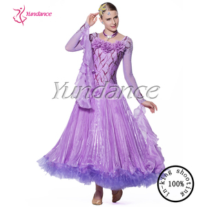 2014 de última moda de baile de salón b-14136 faldas - Product Image 4