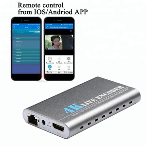 Grabar en la tarjeta SD H.265 4 K HDMI ip 1080 p UHD rtmp http udp RJ45 encoder para iptv streaming - Product Image 1