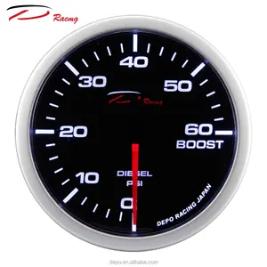 52mm WS 60 PSI Turbo de Japón AutoGauge Depo de Boost Gauge