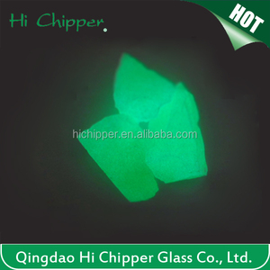 Gelb grün glow in <span class=keywords><strong>the</strong></span> dark glas kiesel für garten - Product Image 6