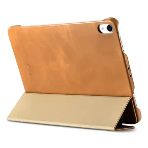 ICARER Best Price Genuine Leather Tablet Protective Case For IPad Pro 12.9 Inch 2018