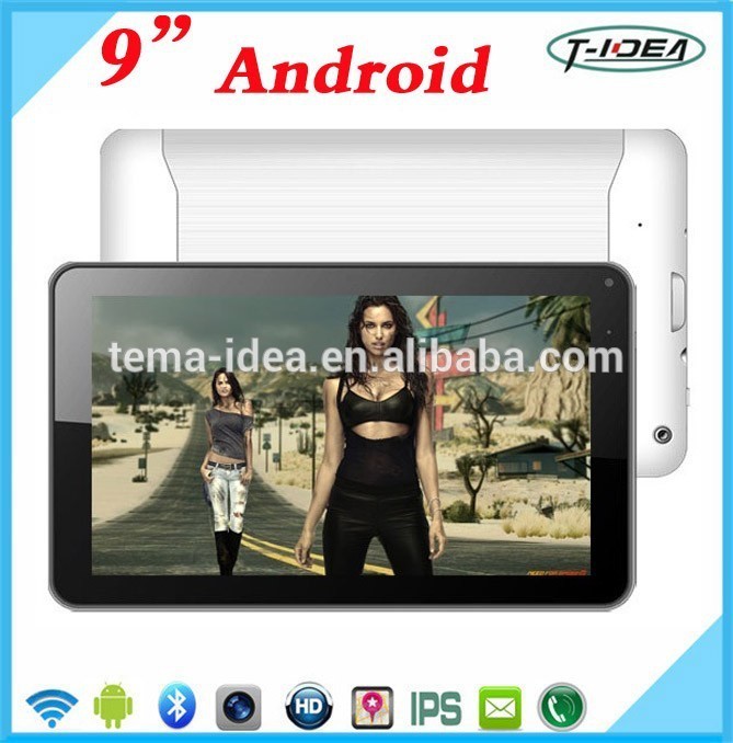 Barato Tablet Android con doble cámara bluetooth, 9 pulgadas Tablet Pc Android 4.4