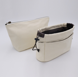 Simple Mode Portable Toile Maquillage Sac De Rangement Polyester Voyage Cosmétique Cas avec Fermeture À Glissière - Product Image 3