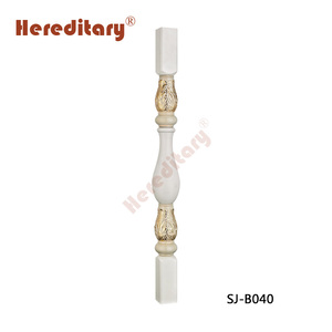 Diseños <span class=keywords><strong>de</strong></span> <span class=keywords><strong>Pilares</strong></span> <span class=keywords><strong>para</strong></span> Escaleras Interiores <span class=keywords><strong>de</strong></span> <span class=keywords><strong>Madera</strong></span> Blanca y Aluminio <span class=keywords><strong>para</strong></span> Porche Delantero, Balcón, Escalera, Villa, Hotel - Product Image 6