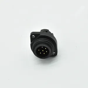 Auto electrical male connector waterproof outdoor IP65 plug and socket