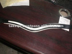 Browband en cuir de canal vide en forme de U - Product Image 1