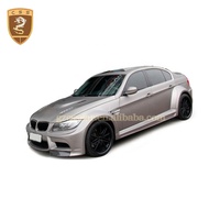 Kit de carrosserie en fibre de verre de style Vors pour BMW série 3 E90 jupes latérales de pare-chocs avant garde-boue pare-chocs arrière roue sourcils Bodykit